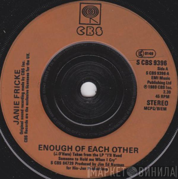 Janie Fricke - Enough Of Each Other