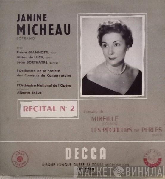  Janine Micheau  - Recital N°2