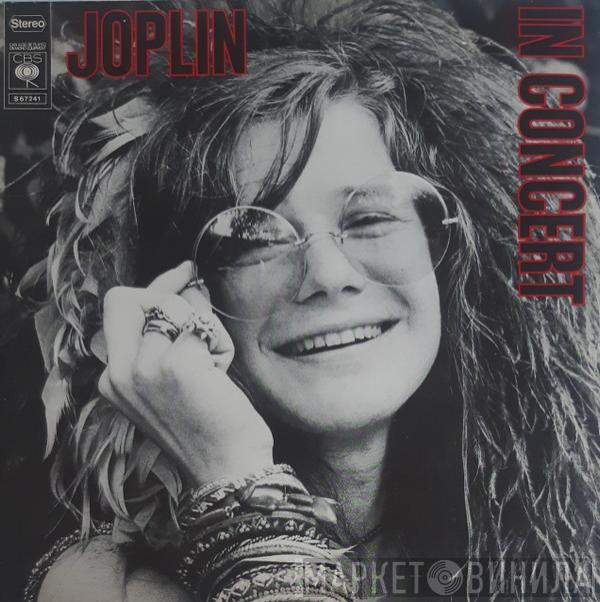  Janis Joplin  - Joplin In Concert