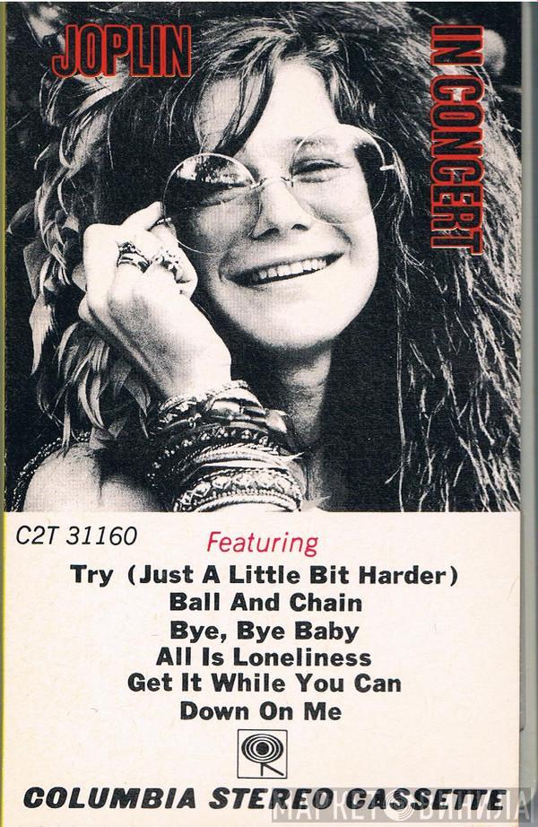  Janis Joplin  - Joplin In Concert