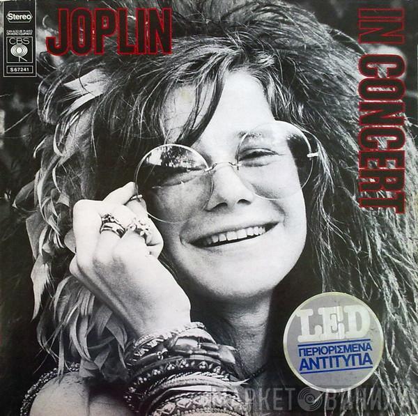  Janis Joplin  - Joplin In Concert