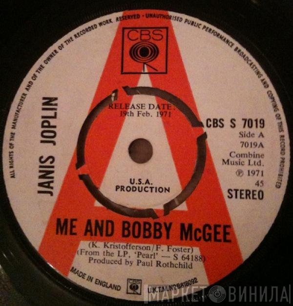 Janis Joplin - Me And Bobby McGee / Half Moon