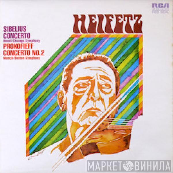 Jascha Heifetz, Jean Sibelius, Sergei Prokofiev - Concerto / Concerto No. 2