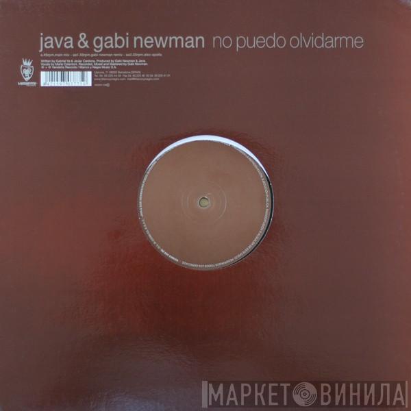 Java , Gabi Newman - No Puedo Olvidarme