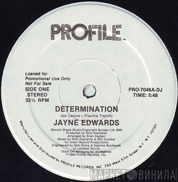 Jayne Edwards - Determination / It Should Have Been Me