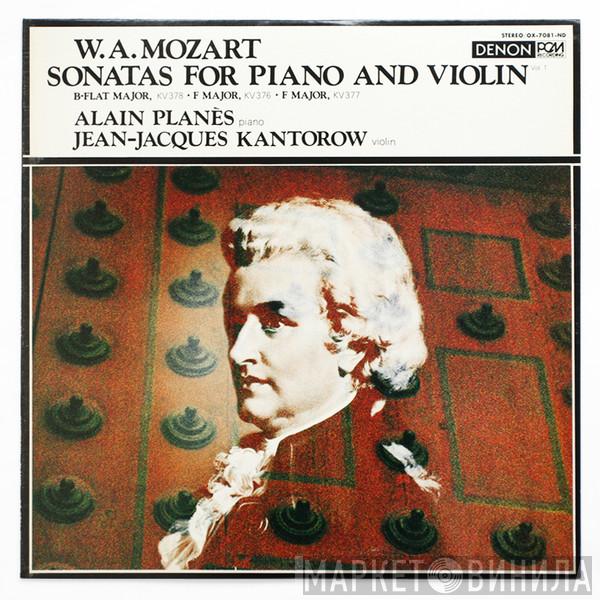 Jean-Jacques Kantorow, Alain Planès - Sonatas For Piano And Violin Vol.1