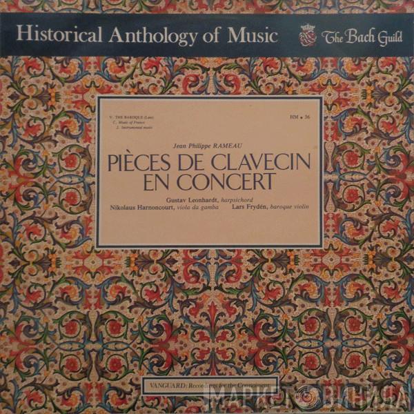 Jean-Philippe Rameau, Gustav Leonhardt, Nikolaus Harnoncourt, Lars Frydén - Pièces De Clavecin En Concert