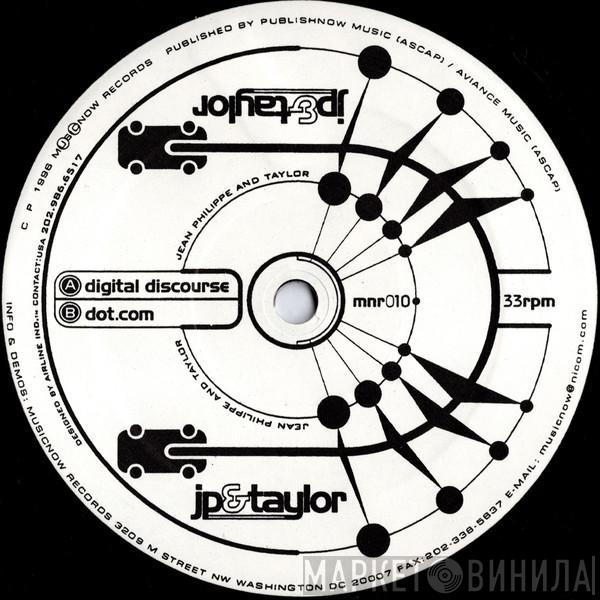 Jean-Phillippe Aviance, Taylor - Digital Discourse / Dot.com