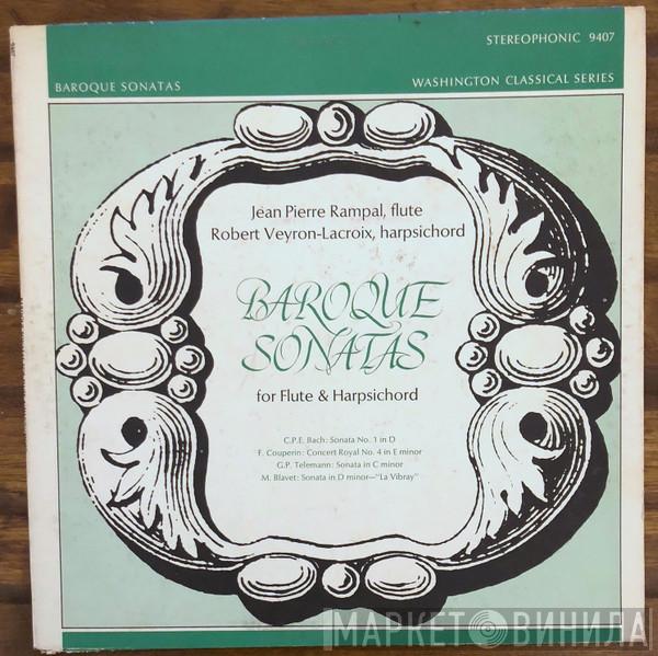 , Jean-Pierre Rampal  Robert Veyron-Lacroix  - Baroque Sonatas for Flute & Harpischord