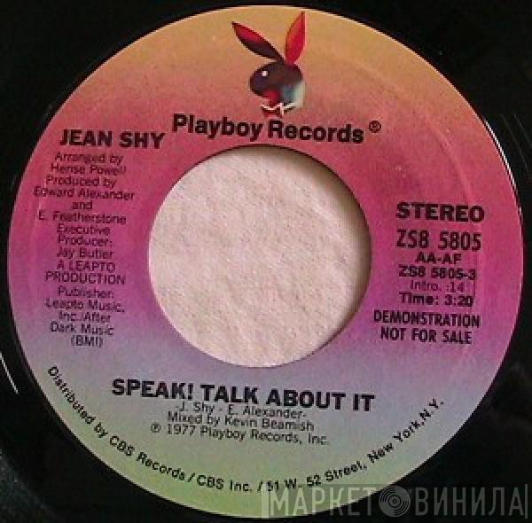 Jean Shy - Speak! Talk About It