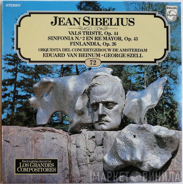 Jean Sibelius, Concertgebouworkest, George Szell, Eduard van Beinum - Vals Triste Op. 44 / Sinfonia N.º 2 En Re Mayor, Op. 43 / Finlandia, Op. 26