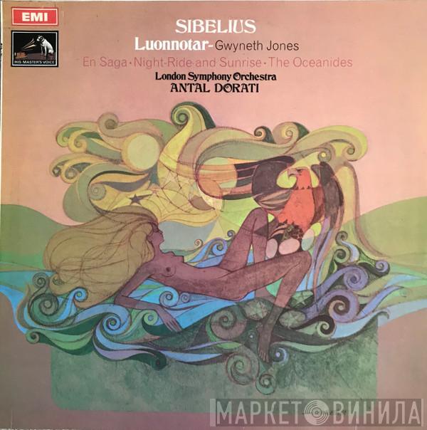 , Jean Sibelius , Antal Dorati  Gwyneth Jones  - Luonnotar, En Saga, Night-Ride and Sunrise, The Oceanides