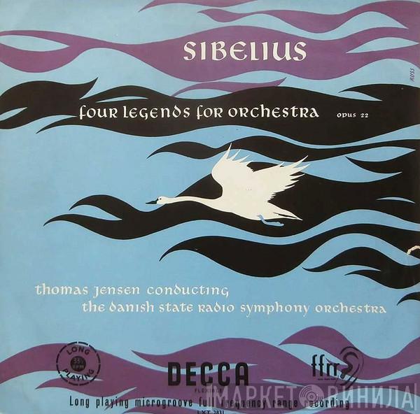, Jean Sibelius Conducting Thomas Jensen  Statsradiofoniens Symfoniorkester  - Four Legends For Orchestra