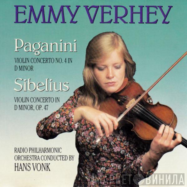 , Jean Sibelius - Niccolò Paganini , Emmy Verhey , Radio Filharmonisch Orkest  Hans Vonk  - Violin Concertos