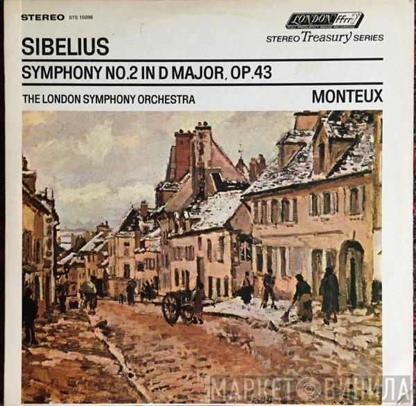 , Jean Sibelius , Pierre Monteux  The London Symphony Orchestra  - Symphony No. 2 In D Major, Op. 43