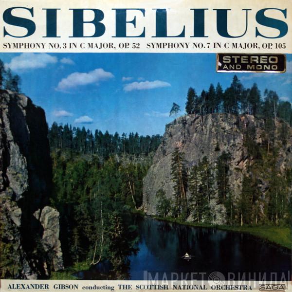 Jean Sibelius, Royal Scottish National Orchestra, Alexander Gibson - Symphony No. 3; Symphony No. 7
