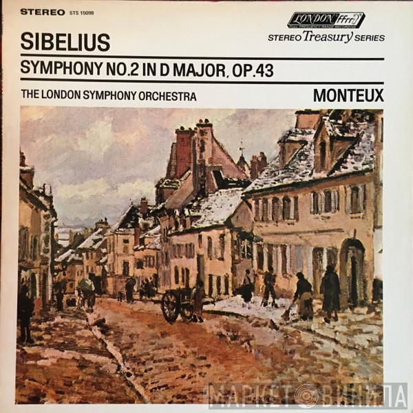, Jean Sibelius , The London Symphony Orchestra  Pierre Monteux  - Symphony No. 2 In D Major, Op. 43