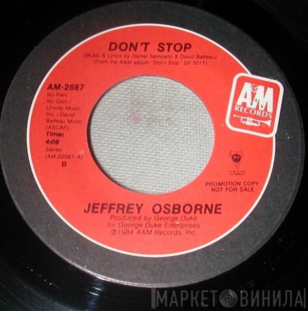 Jeffrey Osborne - Don't Stop