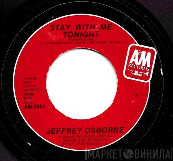 Jeffrey Osborne - Stay With Me Tonight