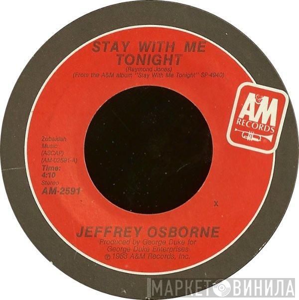 Jeffrey Osborne - Stay With Me Tonight