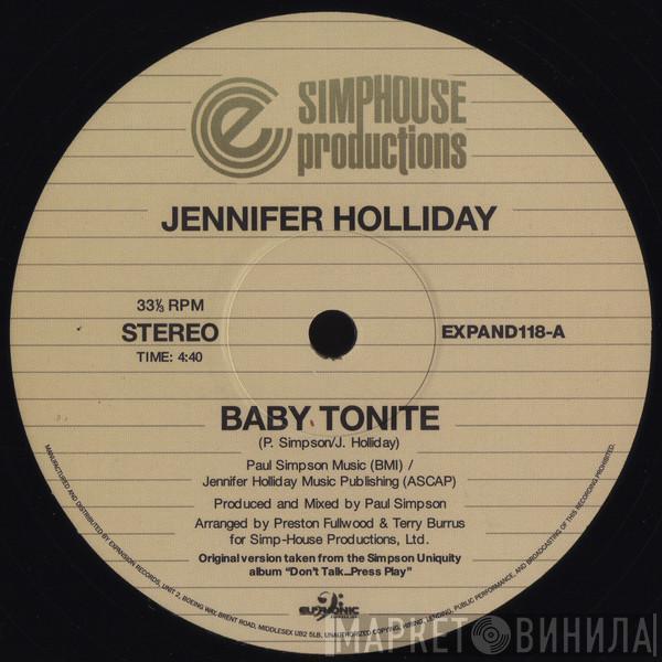 Jennifer Holliday - Baby Tonite