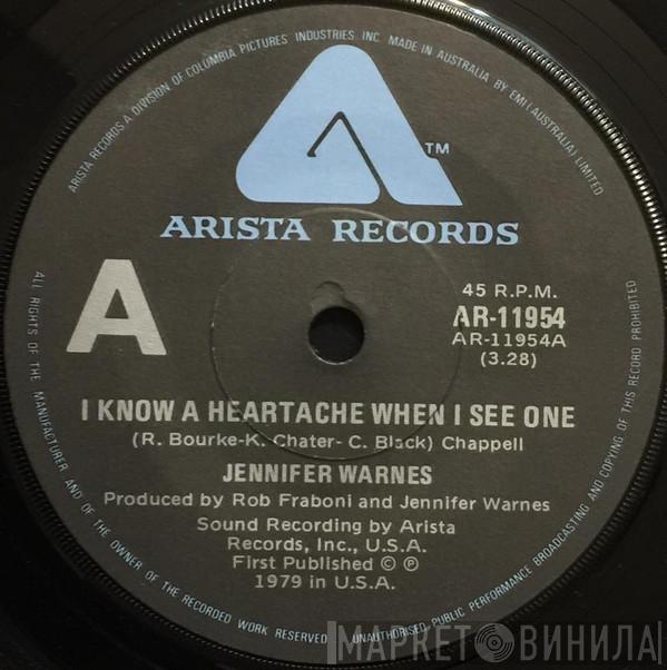  Jennifer Warnes  - I Know A Heartache When I See One