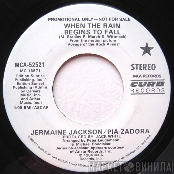 Jermaine Jackson, Pia Zadora - When The Rain Begins To Fall