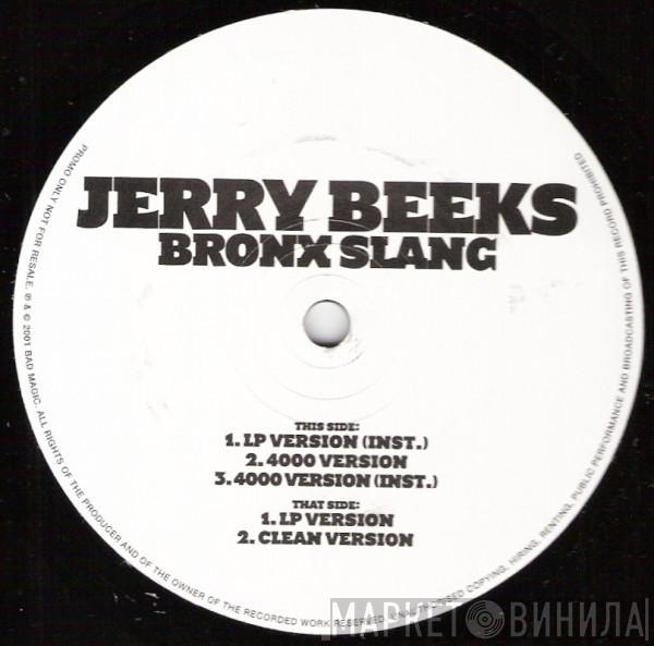 Jerry Beeks - Bronx Slang