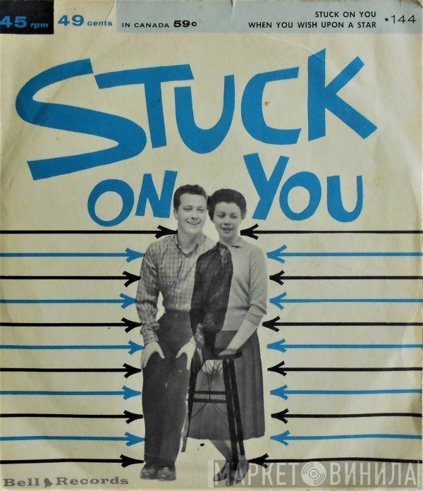 Jerry Pearl, Eddy & The Ringos - Stuck On You / When You Wish Upon A Star