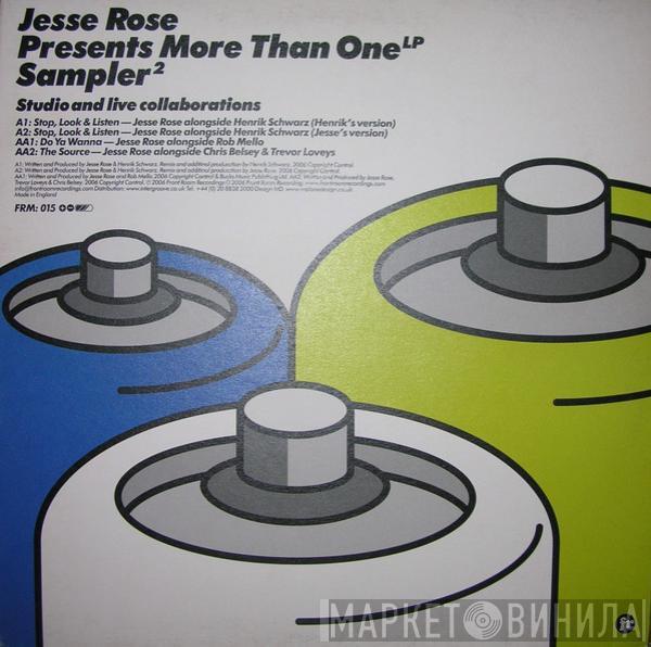 Jesse Rose - More Than One LP (Sampler 2 LP)