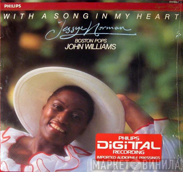 , Jessye Norman , The Boston Pops Orchestra  John Williams   - With A Song In My Heart