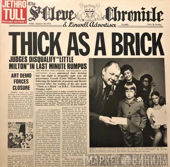  Jethro Tull  - Thick As A Brick
