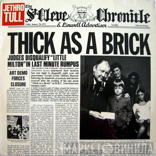  Jethro Tull  - Thick As A Brick