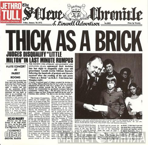  Jethro Tull  - Thick As A Brick