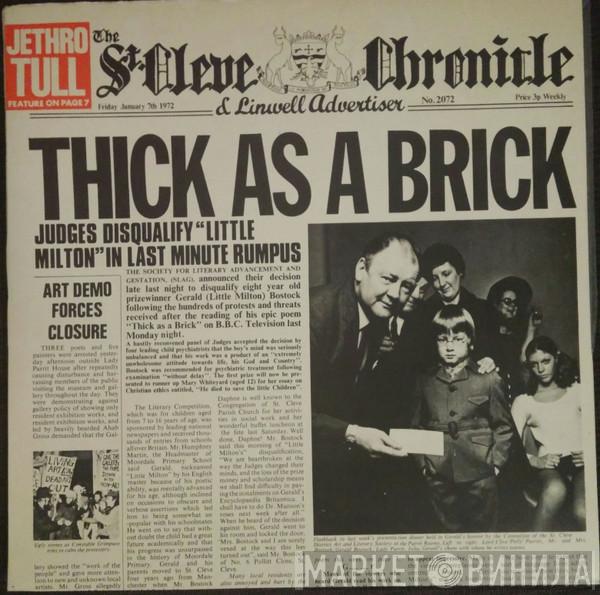  Jethro Tull  - Thick As A Brick