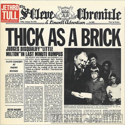 Jethro Tull  - Thick As A Brick