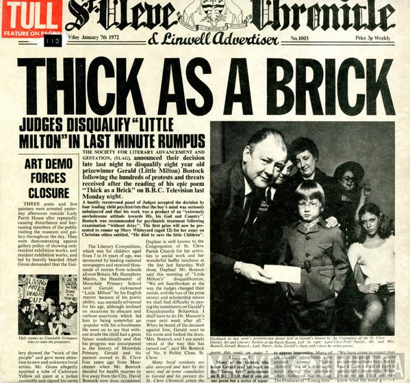  Jethro Tull  - Thick As A Brick