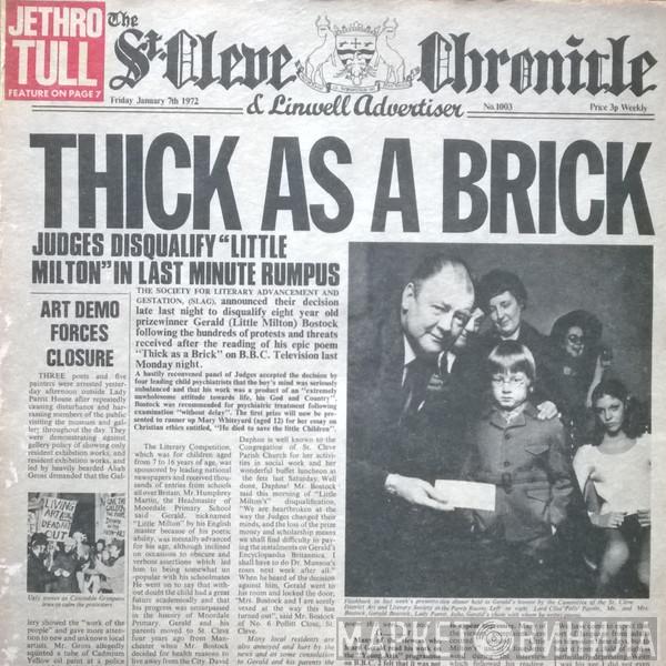  Jethro Tull  - Thick As A Brick