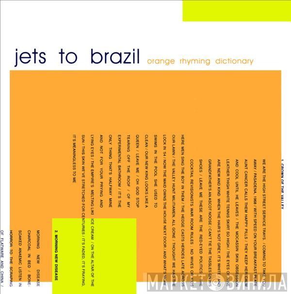  Jets To Brazil  - Orange Rhyming Dictionary