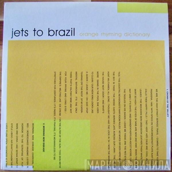  Jets To Brazil  - Orange Rhyming Dictionary