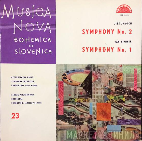Jiří Jaroch, Ján Zimmer - Symphony No. 2 / Symphony No. 1
