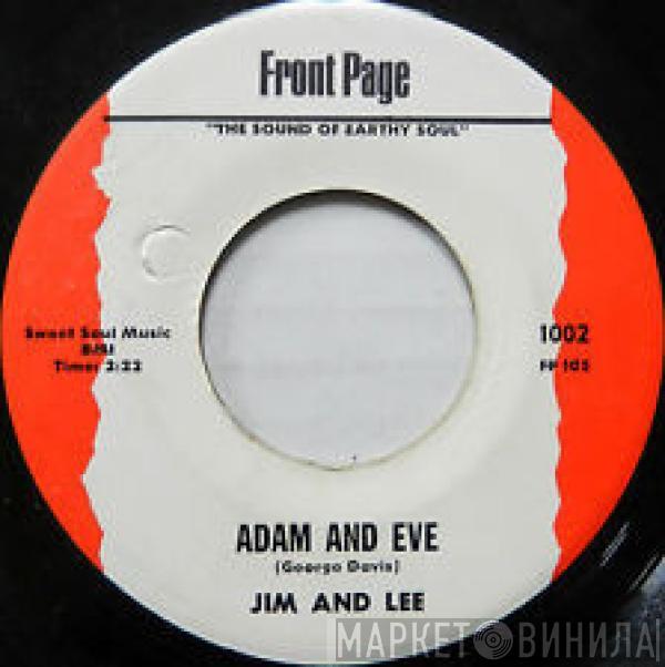  Jim And Lee  - Adam And Eve / I'll Never Change