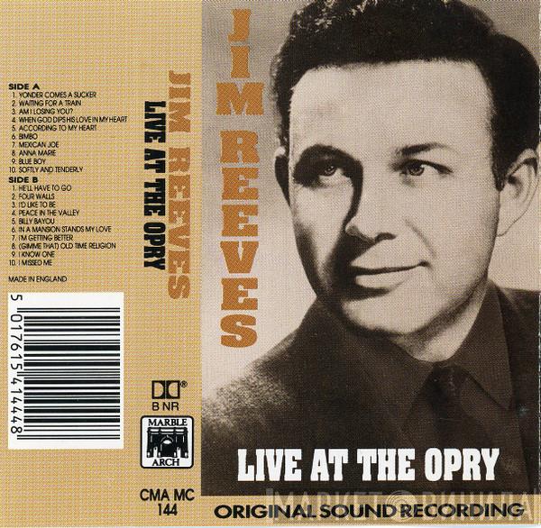 Jim Reeves  - Live At The Opry