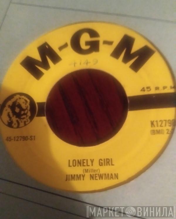  Jimmy C. Newman  - Lonely Girl/I'd Just Be Fool Enough