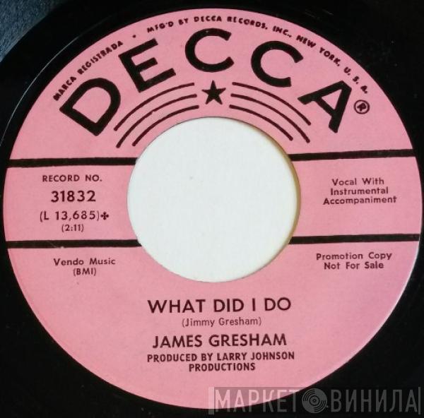  Jimmy Gresham  - Mr Wind / What Did I Do
