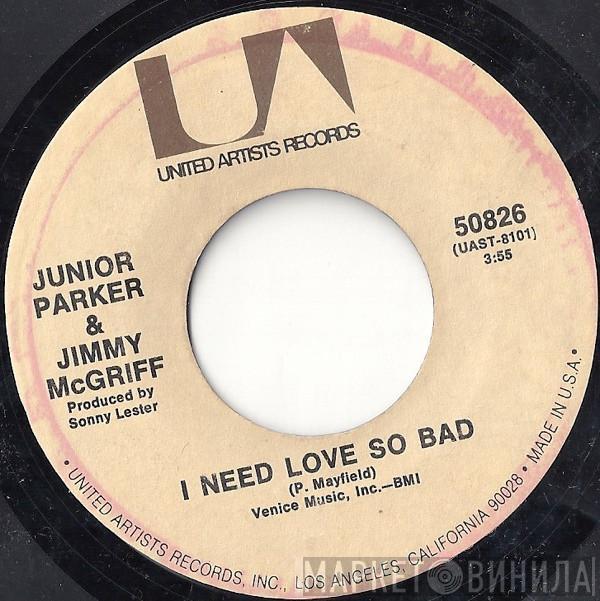 Jimmy McGriff, Little Junior Parker - I Need Love So Bad