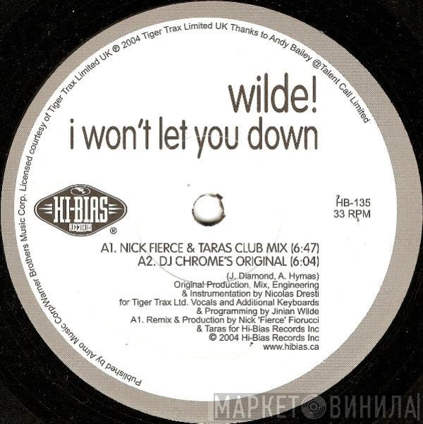 Jinian Wilde - I Won't Let You Down