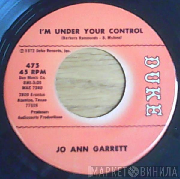 Jo Ann Garrett - I'm Under Your Control