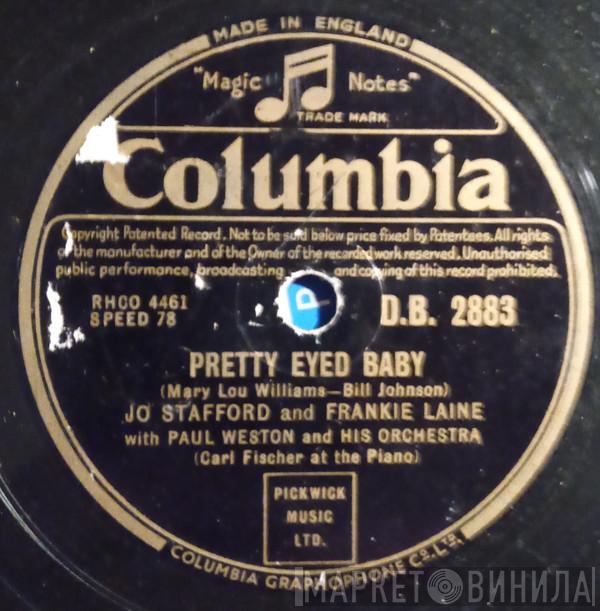 Jo Stafford, Frankie Laine, Paul Weston And His Orchestra - Pretty Eyed Baby / That's The One For Me