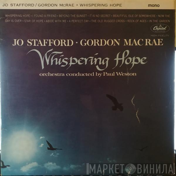 Jo Stafford, Gordon MacRae, Paul Weston And His Orchestra - Whispering Hope